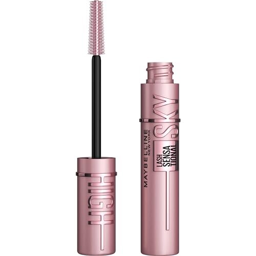 Version 1.0.0 Maybelline Lash Sensational Sky High Washable Mascara Makeup, Volumizing, Lengthening, Defining, Curling, Multiplying, Buildable Formula, Blackest Black, 1 Count : Beauty & Personal Care - Image 1