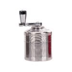 Molino y triturador de aleación de zinc de 5.4 mm: Diseño de 4 capas anti-obstrucción con mango de metal - Adecuado para hierbas/sal de roca | Triturador manual de bolsillo para camping y cocinas | Resistente al óxido, no necesita baterías - Perfecto para camping al aire libre - Image 5