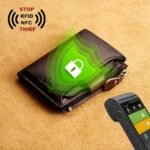 Billetera Vintage de Cuero Genuino para Hombre con Cremallera, Tarjeta Anti-Robado RFID, Cuero Vacuno de Primera Capa, Billetera Vertical Bi-Fold, Puede Contener Documentos de Identificación, Gran Capacidad con Múltiples Ranuras para Tarjetas de Crédito, 12 Ranuras para Tarjetas, 1 Bolsillo con Cremallera para Monedas, 2 Ranuras para Billetes, Regalo para Novio - Image 2