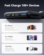 INIU 45W Fast Charging Portable Charger, 40% Smaller 10000mAh with Detachable Cable, Flight-Safe Travel Power Bank, USB C External Phone Battery Pack for iPhone 17 16 Pro iPad Samsung S26 Google etc : Cell Phones & Accessories - Image 6