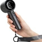 JISULIFE Handheld Fan Pro1S - Next-Gen Airflow: Up to 40h Runtime, Metal Body - Enduring Quality, 1-100 Speed Scroll Wheel, 5000mAh-Portable Fan for Travel, Gifts for Women Men(Starry Grey) : Home & Kitchen