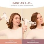 Secador de pelo Shark | SpeedStyle | Herramienta de peinado sin daños por calor | Incluye 3 accesorios de peinado | Secador portátil y potente | Ideal para cabello liso y ondulado | Silk | HD331 : Belleza y cuidado personal - Image 10