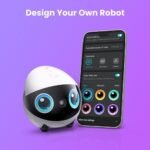 Cámara robot para el hogar Enabot EBO Air 2 Plus: FamilyBot 3K con modo de chat por IA | Movilidad por toda la casa, video bidireccional, imagen facial personalizada, visión nocturna, recarga automática, regalo ideal para larga distancia : Electrónica - Image 8