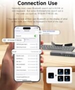 SIKAI CASE Foldable Bluetooth Keyboard with Magnetic Stand,Aluminum Alloy Mini Quiet Folding Portable Lightweight Travel Rechargeable Pocket for Tablet,iPad, Phones, Black : Electronics - Image 5