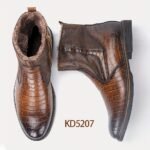 Botas de Nieve para Hombre, Cremallera Interior, Parte Superior de PU, Decoración Metálica, Forro Polar Interior, Cálidas y Cómodas, Suela de Goma, Antideslizantes y Resistentes al Desgaste - Image 7
