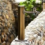 IDOLPACK Grifo Exterior de Alta Resistencia en Bronce Antiguo - Conector de Manguera de Jardín de Un Solo Agujero, Pico Roscado /EU, Dispositivo de Riego de Césped de Aleación Duradera, Compatible con Tubería de Fuente (Herrajes) - Image 10