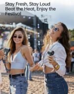 JISULIFE Handheld Fan Pro1S - Next-Gen Airflow: Up to 40h Runtime, Metal Body - Enduring Quality, 1-100 Speed Scroll Wheel, 5000mAh-Portable Fan for Travel, Gifts for Women Men(Starry Grey) : Home & Kitchen - Image 7