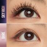 Maybelline Lash Sensational Sky High Washable Mascara Makeup, Volumizing, Lengthening, Defining, Curling, Multiplying, Buildable Formula, Blackest Black, 1 Count : Beauty & Personal Care - Image 2