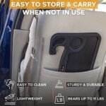 EcoNour 2 in 1 Car Steering Wheel Desk | Tray for Laptop Car Mount with Pen Holder | Desk Console for Car | Food Tray for Eating with Drinks Holder | Multipurpose Travel Car Accessories : Automotive - Image 7