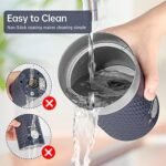 SIMPLETASTE Milk Frother, 4-in-1 Electric Milk Steamer, Automatic Warm and Cold Foam Maker and Milk Warmer for Latte, Cappuccinos, Macchiato: Home & Kitchen - Image 6