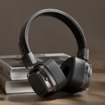 Auriculares inalámbricos retro de gran sonido con tecnología Wireless 5.3 - Cero lag para gaming, audio de alta fidelidad y bajos potentes, batería duradera de 350Mah, perfectos para amantes de la música y deportistas - Image 3