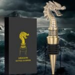 Tapón de vino con cabeza de dragón, abrebotellas de cerveza, regalos de vino para hombres, mujeres y fans de los dragones, tapones para botellas de vino y champán, regalos de cumpleaños, conservador de vino, accesorios para vino - Image 6