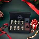 Una caja que contiene 8 vasos de whisky y 2 abridores de botellas, vasos de whisky de acero inoxidable, abridores, regalos, felicitaciones navideñas, recuerdos - Image 6