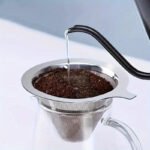 1 Filtro de café reutilizable de acero inoxidable 304 - Malla ultrafina, mango ergonómico, perfecto para uso doméstico y de oficina. Chris utiliza un diseño de alta calidad, acabados metálicos elegantes y aditivos de café duraderos para crear un café rico y agradable. - Image 8