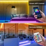 Cinta de luz LED con Bluetooth y USB, cinta Flexible de luces RGB, 5050 SMD, 5V, diodo autoadhesivo para TV y Escritorio - AliExpress 39 - Image 3