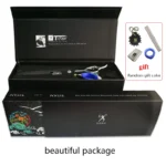 Tijeras de Corte TITAN, Herramientas de Barbería, Tijeras Profesionales de Peluquería de 5.5/6.0 Pulgadas, Acero ATS314 - AliExpress - Image 6