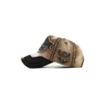 JAMONT Gorra de béisbol lavada Retro para hombre, gorra ajustada, gorra Snapback para hombre, Gorras de hueso para mujer, gorra informal con letras negras - AliExpress 200000297 - Image 5