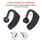 Auriculares Bluetooth para negocios, inalámbricos, con cancelación de ruido, diseño ergonómico, cómodos, con batería de larga duración - AliExpress 44 - Image 4