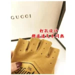 Guantes unisex de cuero artificial sin dedos, estilo punk, hip-hop, para conducir motocicletas, para fiestas, protección para las manos, para Harley Davidson - AliExpress 201355758 - Image 5