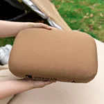 Almohada para acampar al aire libre, almohada cervical de viaje de espuma viscoelástica, almohada portátil para la pausa del almuerzo, almohada de memoria de rebote lento - Image 3