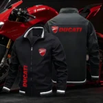 Chaqueta de Motocicleta Ducati 2026 para Hombre, Primavera-Verano, Deportiva, Informal, para Exteriores, Ultraligera, con Cierre y Protección Solar - AliExpress 201355758 - Image 2
