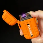 Nuevo encendedor de Plasma de doble arco a prueba de viento, encendedor recargable por USB resistente al agua, adecuado para barbacoa al aire libre, vela, accesorios para fumar - AliExpress 15 - Image 2