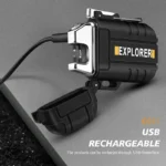 Nuevo encendedor de Plasma de doble arco a prueba de viento, encendedor recargable por USB resistente al agua, adecuado para barbacoa al aire libre, vela, accesorios para fumar - AliExpress 15 - Image 4