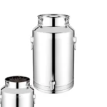 Contenedor de Grasa de Acero Inoxidable con Grifo y Tapa Hermética de 5L/9L/14L, Cubeta de Leche Hermética, Tanque Sellado para Vino - Image 5