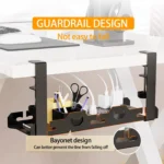 Estante de almacenamiento telescópico debajo de la Mesa, bandeja de gestión de cables de Metal, organizador de cables para escritorio de oficina en casa, accesorios de almacenamiento sin perforación - AliExpress 15 - Image 6