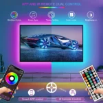Tira de Luces Led RGB, 5m, 10m, 20m, 30m, luz Led para habitación con Control por aplicación, cinta Flexible, Luces, cinta Led para decoración de habitación y dormitorio - AliExpress 39 - Image 4