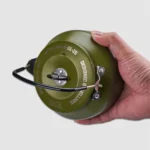 Hervidor portátil para senderismo de 0,8 l, hervidor de café ultraligero de acero inoxidable 304, cafetera ligera para viajes al aire libre y acampada - AliExpress 18