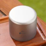Taza de café de aleación de titanio, taza de té de doble capa, vajilla para acampar al aire libre, 1 ud. - AliExpress 18 - Image 3