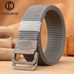 Cinturón de nailon para hombre, tela táctica de lona militar, moda informal, cinturón vaquero de diseñador de lujo para hombre, correa deportiva militar HB009 - AliExpress 200000297