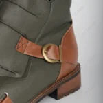 Botas medievales de tacón cuadrado para hombre, zapatos Retro de cabeza redonda, estilo renacentista victoriano - AliExpress 200000532 - Image 4