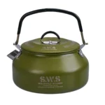 Hervidor portátil para senderismo de 0,8 l, hervidor de café ultraligero de acero inoxidable 304, cafetera ligera para viajes al aire libre y acampada - AliExpress 18 - Image 3
