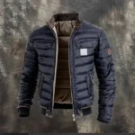 Nueva Chaqueta de Algodón con Cuello Alto para Hombre, Abrigo Casual Cálido y Grueso de Algodón, Moda Invierno 2026, Nueva Colección Primavera-Verano - AliExpress 200000343 - Image 3