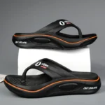 Zapatillas de verano para hombre, chanclas antideslizantes de EVA, sandalias ligeras para el hogar, chanclas suaves de alta calidad, moda para exteriores, playa y baño