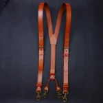 Tirantes de Cuero Vintage para Hombre y Mujer 2,4x145CM - Image 2