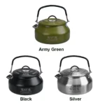 Hervidor portátil para senderismo de 0,8 l, hervidor de café ultraligero de acero inoxidable 304, cafetera ligera para viajes al aire libre y acampada - AliExpress 18 - Image 6