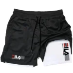 Pantalones Cortos Deportivos para Hombre 2026, de Doble Capa, Secado Rápido, Transpirables, Ropa Deportiva Informal, Estilo Ajustado de Alta Calidad para Correr - AliExpress 200000343 - Image 3