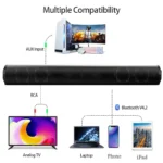 Barra de Sonido Super Potente, Altavoz Bluetooth Inalámbrico Portátil, Sonido Envolvente Estéreo, Caja de Sonido para TV, Subwoofer, Radio FM, Caixa De Som - AliExpress 44 - Image 4