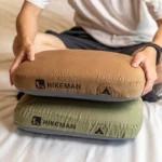 Almohada para acampar al aire libre, almohada cervical de viaje de espuma viscoelástica, almohada portátil para la pausa del almuerzo, almohada de memoria de rebote lento