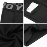 Pantalones cortos deportivos para hombre, pantalones cortos de compresión para correr con bolsillo, pantalones cortos de entrenamiento de secado rápido para gimnasio, mallas deportivas para Fitness para hombre - AliExpress 201768104 - Image 6