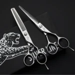 Tijeras de Peluquería Profesionales de 5.5/6.0/6.5/7.0 Pulgadas, Tijeras de Corte y Entresacado para Peluquería, Set de Tijeras para Salón - AliExpress - Image 6