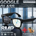 Gafas Inteligentes 2026 con Cámara 800W y Batería 3600mAh
