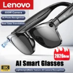 Gafas Inteligentes Lenovo con Cámara 100MP, 8K HD, Bluetooth
