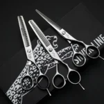 Tijeras de Peluquería Profesionales de 5.5/6.0/6.5/7.0 Pulgadas, Tijeras de Corte y Entresacado para Peluquería, Set de Tijeras para Salón - AliExpress - Image 2
