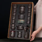 Juego de Té de Arcilla Morada de Lujo, de Alta Gama, para Hogar u Oficina, Regalo Completo para Mudanza, Obsequio Práctico para Ancianos y Maestros, con Caja de Regalo - Image 6