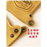Guantes unisex de cuero artificial sin dedos, estilo punk, hip-hop, para conducir motocicletas, para fiestas, protección para las manos, para Harley Davidson - AliExpress 201355758 - Image 6