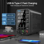 Fuente de alimentación de laboratorio CC 30V 60V 120V regulador de voltaje ajustable fuente de alimentación conmutada de banco corriente preestablecida ON/OFF - AliExpress 1420 - Image 5